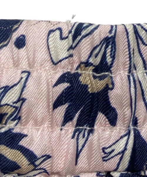 BANANATIME（バナナタイム）BANANATIME (バナナタイム) 総柄テーパードパンツ ピンク サイズ:Sの古着・服飾アイテム