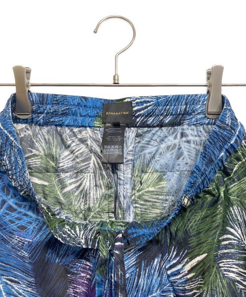 BANANATIME（バナナタイム）BANANATIME (バナナタイム) TAPERED TROPICAL PANT ブルー サイズ:XSの古着・服飾アイテム