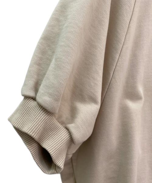 PRADA（プラダ）PRADA (プラダ) 半袖スウェット ベージュ サイズ:Sの古着・服飾アイテム