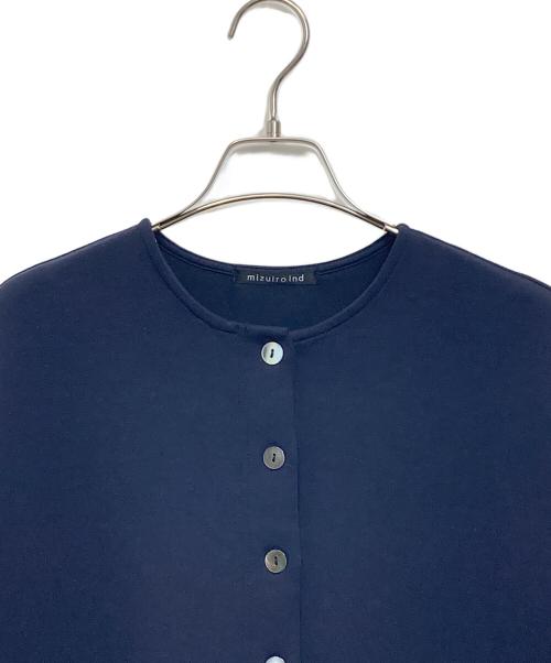 mizuiro-ind（ミズイロインド）mizuiro-ind (ミズイロインド) crew neck all in one ネイビー サイズ:表記なしの古着・服飾アイテム