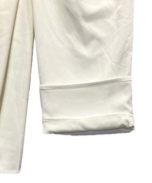 CLANE（クラネ）CLANE (クラネ) MINAMI TANAKA SLASH TUCK SLACKSSLASH TUCK SLACKS ホワイト サイズ:1 未使用品の古着・服飾アイテム