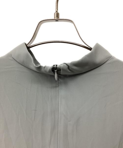 UNITED TOKYO（ユナイテッドトーキョー）UNITED TOKYO (ユナイテッドトーキョー) ツイストカラーブラウス ブルー サイズ:Fの古着・服飾アイテム