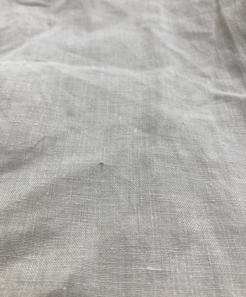 Conte（コンテ）conte (コンテ) ヘンプ Vネック ワンピース ベージュ サイズ:下記参照の古着・服飾アイテム