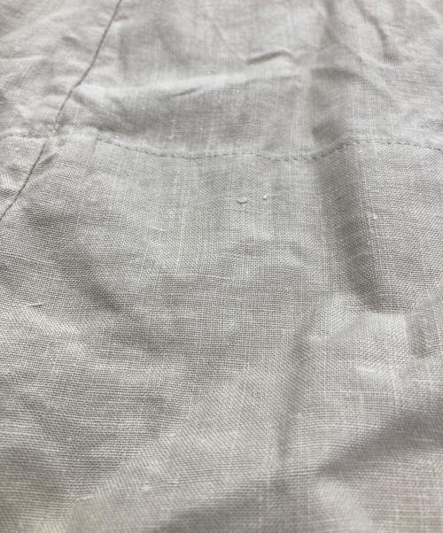 Conte（コンテ）conte (コンテ) ヘンプ Vネック ワンピース ベージュ サイズ:下記参照の古着・服飾アイテム