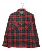 PENDLETONペンドルトン）の古着「チェックシャツ」｜レッド