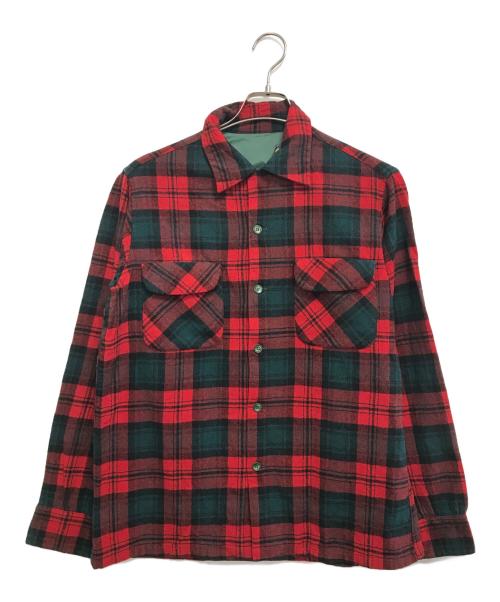 PENDLETON（ペンドルトン）PENDLETON (ペンドルトン) チェックシャツ レッド サイズ:Mの古着・服飾アイテム