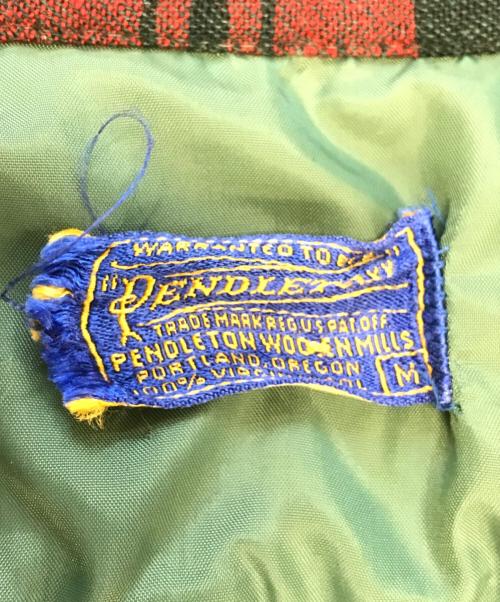 PENDLETON（ペンドルトン）PENDLETON (ペンドルトン) チェックシャツ レッド サイズ:Mの古着・服飾アイテム