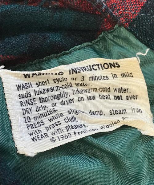 PENDLETON（ペンドルトン）PENDLETON (ペンドルトン) チェックシャツ レッド サイズ:Mの古着・服飾アイテム