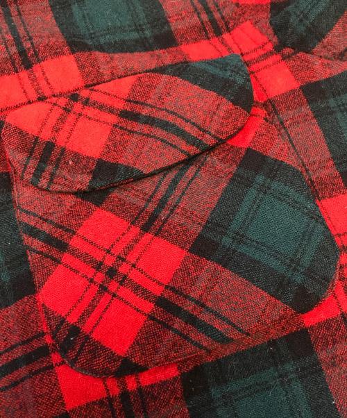 PENDLETON（ペンドルトン）PENDLETON (ペンドルトン) チェックシャツ レッド サイズ:Mの古着・服飾アイテム