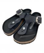 BIRKENSTOCKビルケンシュトック）の古着「Gizeh Big Buckle」｜ブラック
