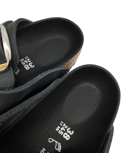 BIRKENSTOCK（ビルケンシュトック）BIRKENSTOCK (ビルケンシュトック) Gizeh Big Buckle ブラック サイズ:24.5cmの古着・服飾アイテム