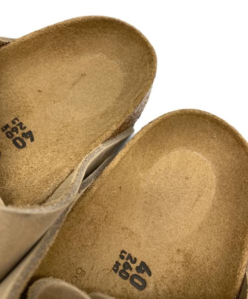 BIRKENSTOCK（ビルケンシュトック）BIRKENSTOCK (ビルケンシュトック) Arizona BS ベージュ サイズ:26cmの古着・服飾アイテム