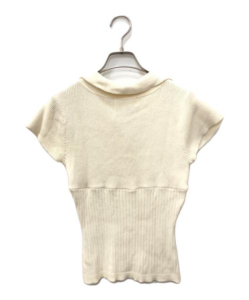 ANDMARY（アンドマリー）ANDMARY (アンドマリー) Lindsay logo tops ホワイト サイズ:SIZE FREEの古着・服飾アイテム