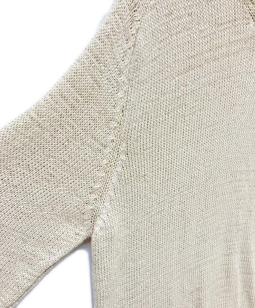 SATURDAY（サタデー）SATURDAY (サタデー) Lausanne V-Neck Collar Knit ブルー×アイボリー サイズ:XLの古着・服飾アイテム