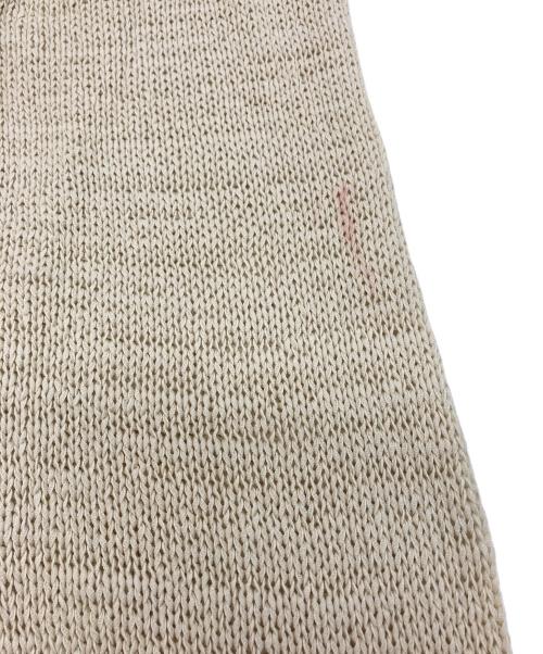 SATURDAY（サタデー）SATURDAY (サタデー) Lausanne V-Neck Collar Knit ブルー×アイボリー サイズ:XLの古着・服飾アイテム