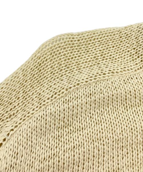 SATURDAY（サタデー）SATURDAY (サタデー) Lausanne V-Neck Collar Knit ブルー×アイボリー サイズ:XLの古着・服飾アイテム