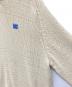 中古・古着 SATURDAY (サタデー) Lausanne V-Neck Collar Knit ブルー×アイボリー サイズ:XL：6000円