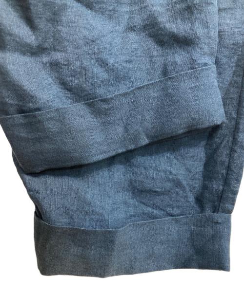 SAPHED（サフィード）SAPHED (サフィード) リネンワンピース ブルー サイズ:FREEの古着・服飾アイテム