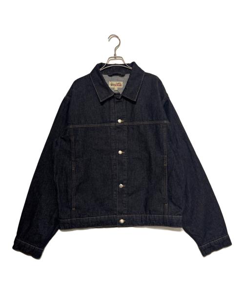 stussy（ステューシー）stussy (ステューシー) Trucker Denim インディゴ サイズ:XLの古着・服飾アイテム