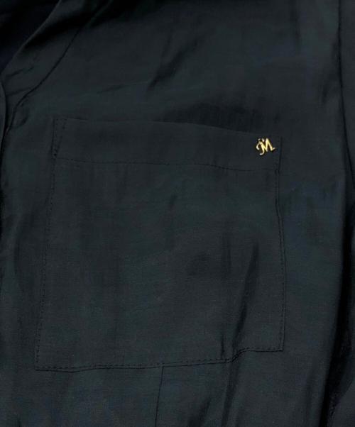 Mystrada（マイストラーダ）Mystrada (マイストラーダ) ポケットシアー半袖シャツワンピース ネイビー サイズ:SIZE 38の古着・服飾アイテム