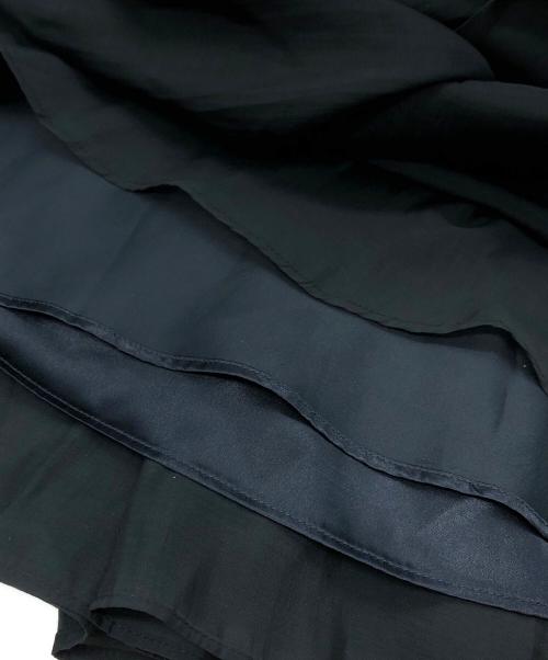 Mystrada（マイストラーダ）Mystrada (マイストラーダ) ポケットシアー半袖シャツワンピース ネイビー サイズ:SIZE 38の古着・服飾アイテム
