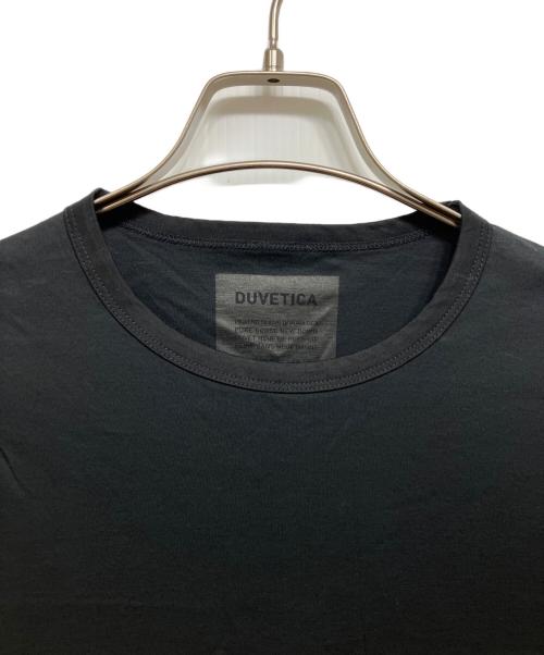 DUVETICA（デュベティカ）DUVETICA (デュベティカ) バックプリントTシャツ ブラック サイズ:48の古着・服飾アイテム
