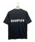 DUVETICA (デュベティカ) バックプリントTシャツ ブラック サイズ:48：6000円