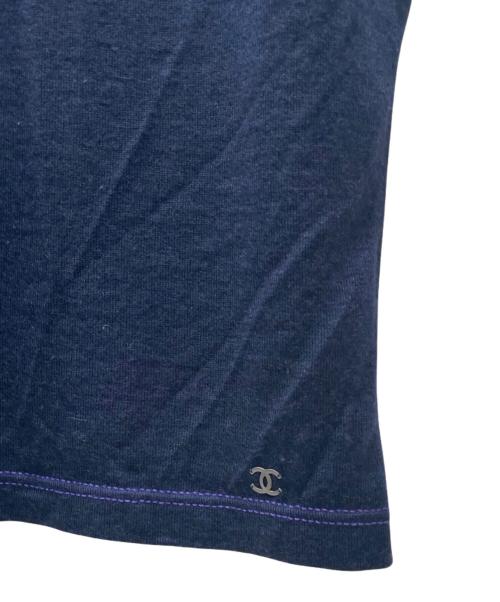 CHANEL（シャネル）CHANEL (シャネル) アンサンブルカーディガン ネイビー サイズ:46の古着・服飾アイテム