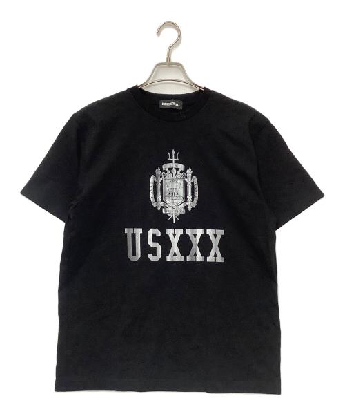 GOD SELECTION XXX（ゴッド セレクション トリプルエックス）GOD SELECTION XXX (ゴッド セレクション トリプルエックス) プリントTシャツ ブラック サイズ:Sの古着・服飾アイテム
