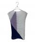 ISSEY MIYAKE（イッセイミヤケ）の古着「ノースリーブプリーツカットソー」｜ホワイト