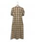 CLANE（クラネ）の古着「SHEER PUFF SLEEVE ONEPIECE」｜ブラウン