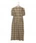 CLANE (クラネ) SHEER PUFF SLEEVE ONEPIECE ブラウン サイズ:2：8000円