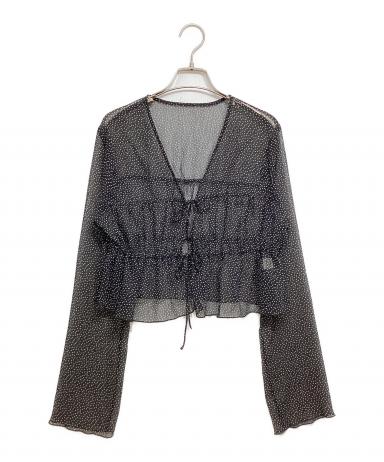 中古・古着通販】TODAYFUL (トゥデイフル) Shirring Dot Cardigan 