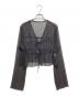 TODAYFUL（トゥデイフル）の古着「Shirring Dot Cardigan」｜ブラック