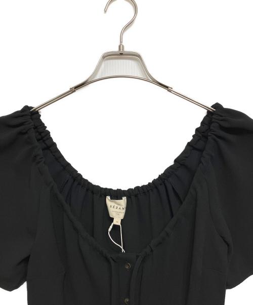SEZANE（セザンヌ）SEZANE (セザンヌ) ワンピース ブラック サイズ:SIZE34 未使用品の古着・服飾アイテム