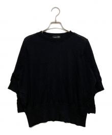 RISMAT by Y's（リスマットバイワイズ）の古着「ウールニット」｜ブラック