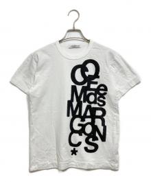COMME des GARCONS（コムデギャルソン）の古着「ロゴプリントTシャツ」｜ホワイト