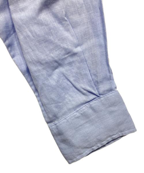 IENA（イエナ）IENA (イエナ) ウォッシャブル リネン2WAY シャツ ブルー サイズ:無し 未使用品の古着・服飾アイテム