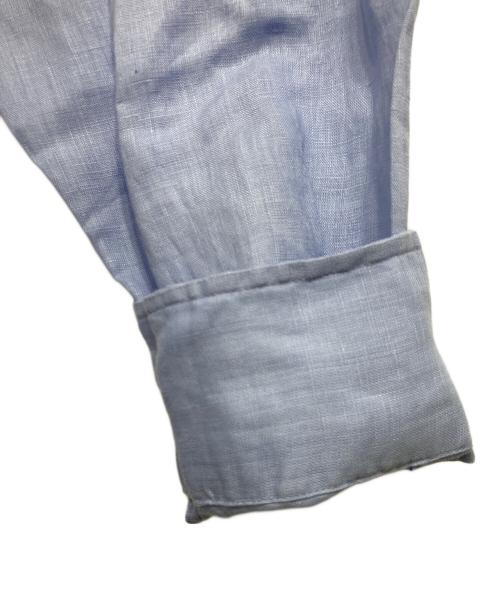 IENA（イエナ）IENA (イエナ) ウォッシャブル リネン2WAY シャツ ブルー サイズ:無し 未使用品の古着・服飾アイテム