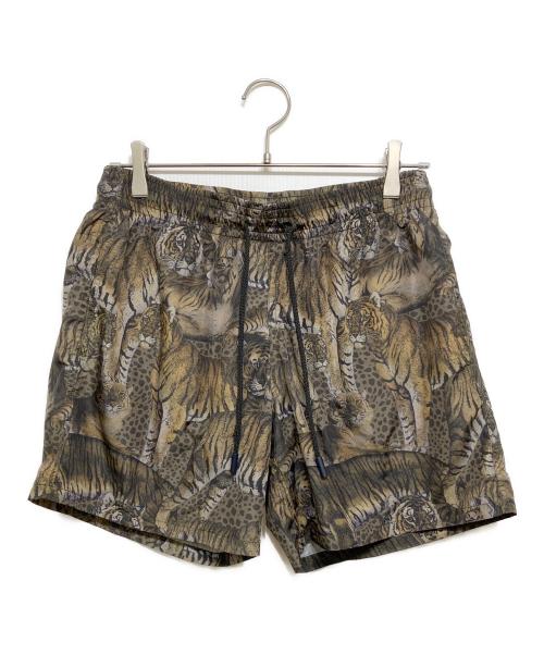 ETRO（エトロ）ETRO (エトロ) スイムショーツ イエロー×オリーブ サイズ:Mの古着・服飾アイテム