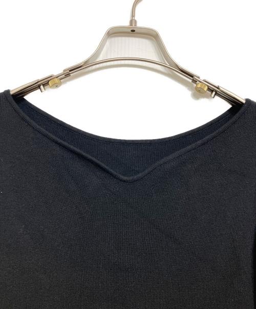 CELFORD（セルフォード）CELFORD (セルフォード) タートルケープ付きドッキングワンピース ブラック サイズ:SIZE38の古着・服飾アイテム