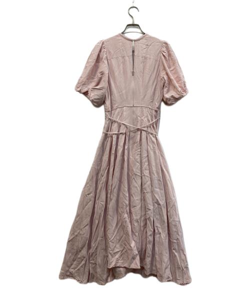 HER LIP TO（ハーリップトゥ）Her lip to (ハーリップトゥ) Fountain Lace Up Bow Dress ピンク サイズ:Sの古着・服飾アイテム