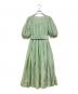 HER LIP TO (ハーリップトゥ) Airy Volume Sleeve Dress グリーン サイズ:S：5000円