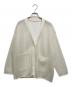 pois（ポワ）の古着「double mesh Cardigan」｜アイボリー