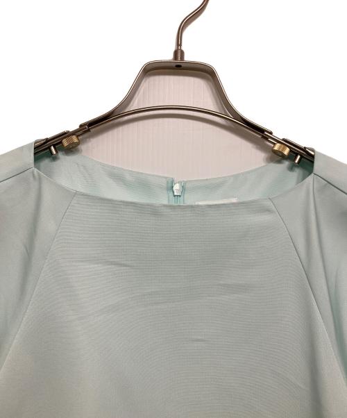 LIten（リテン）LIten (リテン) グログランキャンディブラウス ブルー サイズ:Fの古着・服飾アイテム