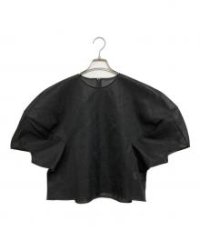 LIten（リテン）の古着「シアースカルプチャートップス」｜ブラック