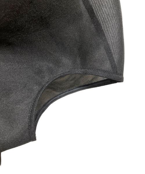 LIten（リテン）LIten (リテン) シアースカルプチャートップス ブラック サイズ:FREEの古着・服飾アイテム