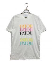 patou（パトゥ）の古着「オーガニックコットン パトゥロゴ Tシャツ」｜ホワイト