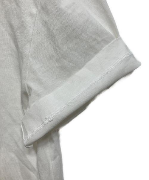patou（パトゥ）patou (パトゥ) オーガニックコットン パトゥロゴTシャツ ホワイト サイズ:ｓの古着・服飾アイテム