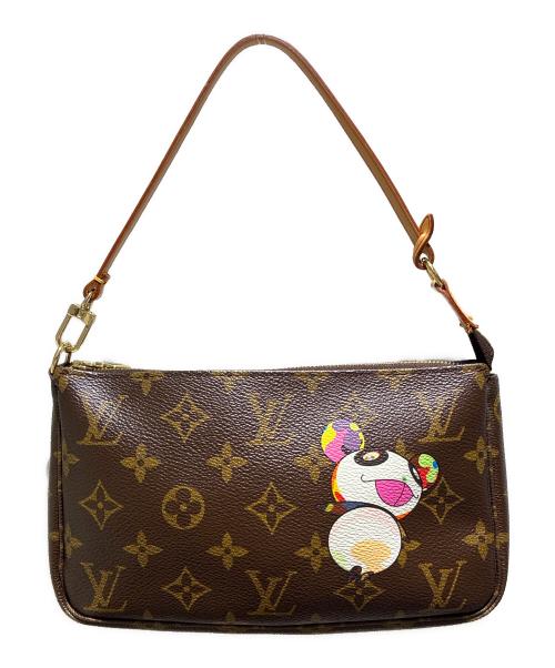 LOUIS VUITTON（ルイ ヴィトン）LOUIS VUITTON (ルイ ヴィトン) Pochette Accessoires Monogram Panda/ポシェット・アクセソワール モノグラムパンダ/M51981の古着・服飾アイテム